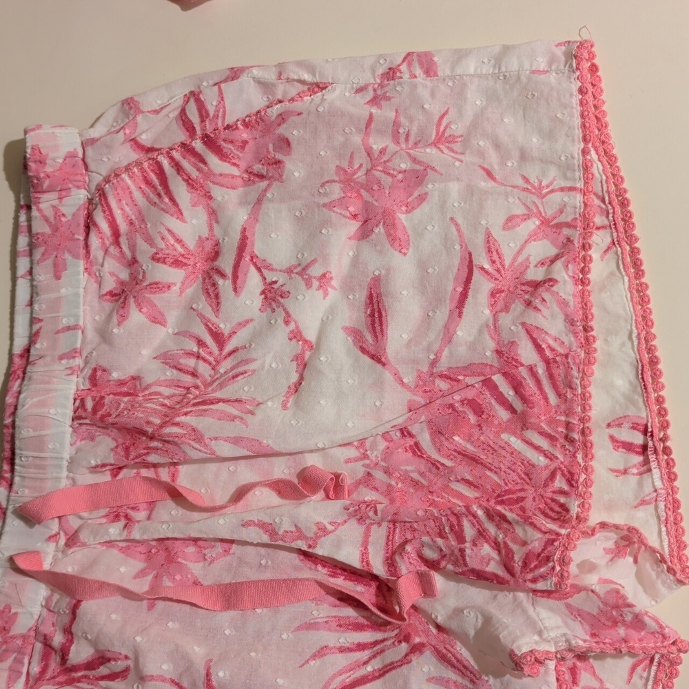 Beacon Cove 100% Cotton Pink Floral Pajamas Size M - Picture 4 of 12